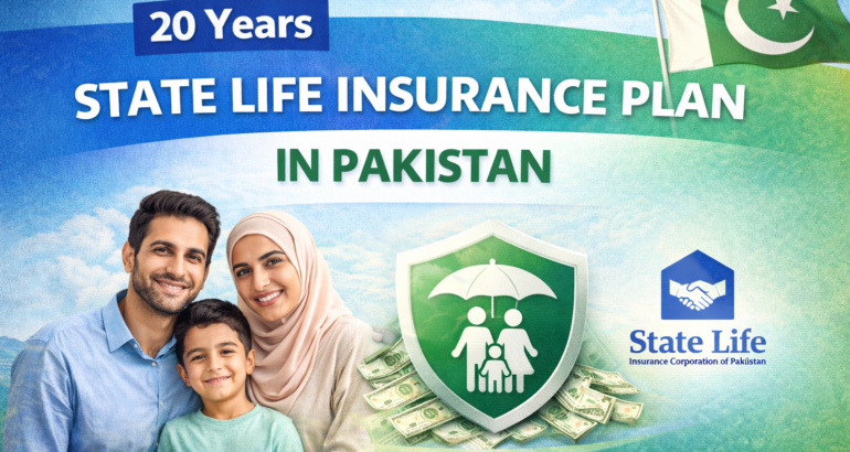 20 Years State Life Insurance Plan in Pakistan